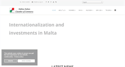 Desktop Screenshot of micc.org.mt